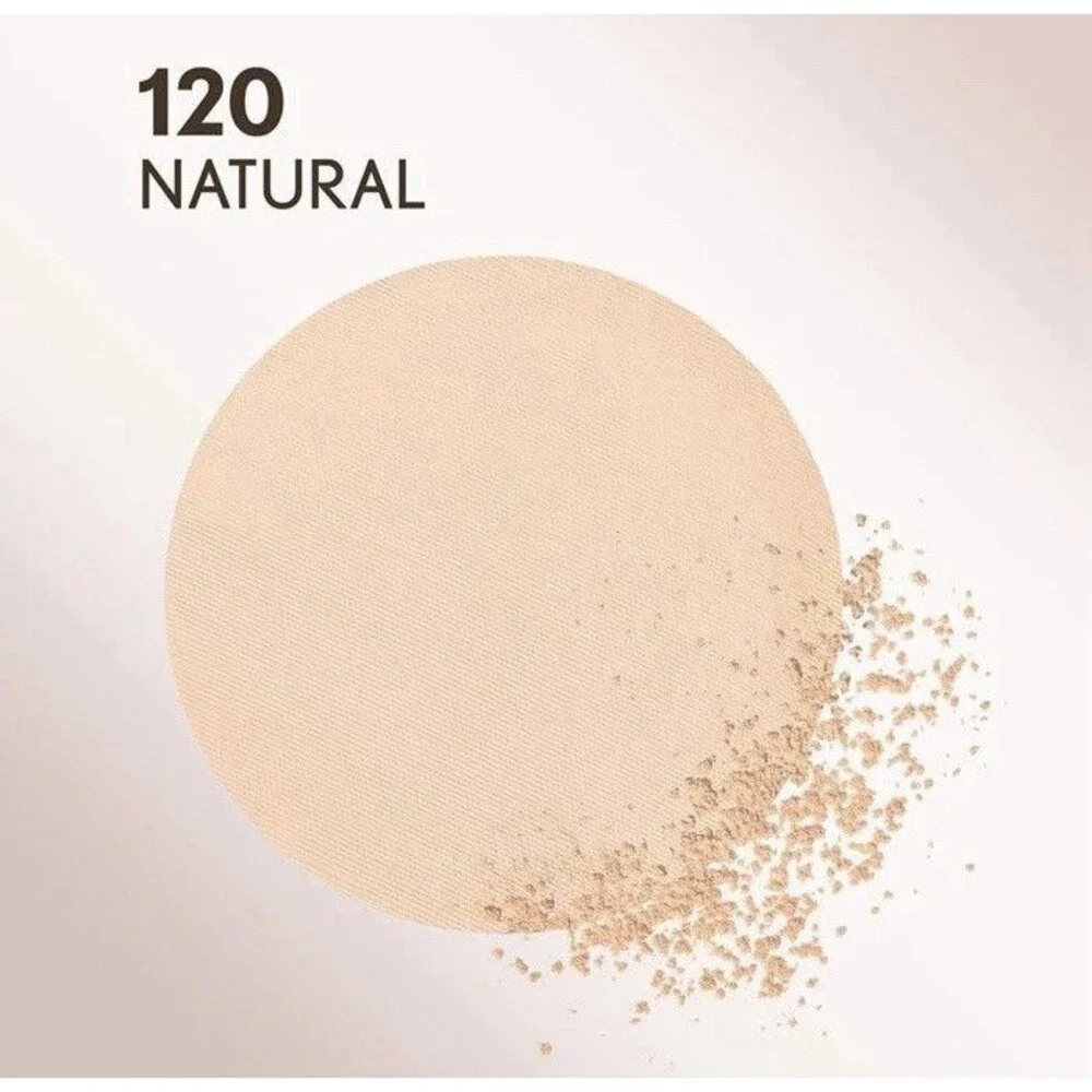 1x Covergirl Clean Invisible Pressed Powder 120 Creamy Natural, 0.39oz